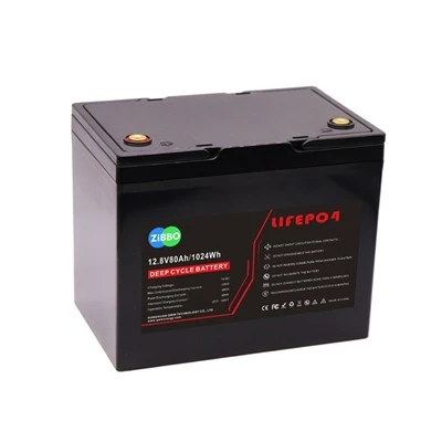 12V 80AH litiumrautafosfaatti Deep Cycle -akku