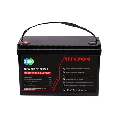 24V 50AH Deep Cycle ladattava akku