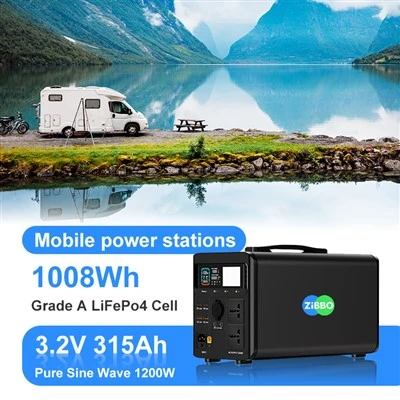 1200W kannettava voimalaitos 1008WH LifePO4 Akku