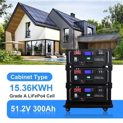 15 kWh LiFePO4-fosfaattitelineeseen asennettava akku