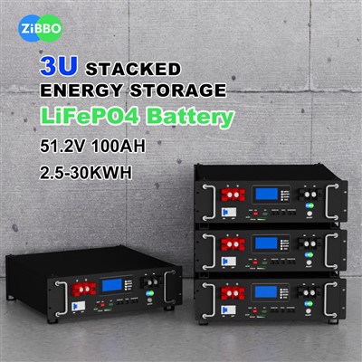 3U -kaapin tyyppinen energian varastointi Akku 51,2 V 5KWH -30 kWh