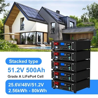 Aurinkoen litiumakku 51,2 V 500AH 25KWh Server -telineparistot